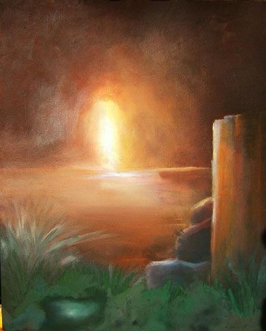 Apparition d'un ange